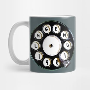 Retro Phone, 1981 Legend, Born in 1981 Mug